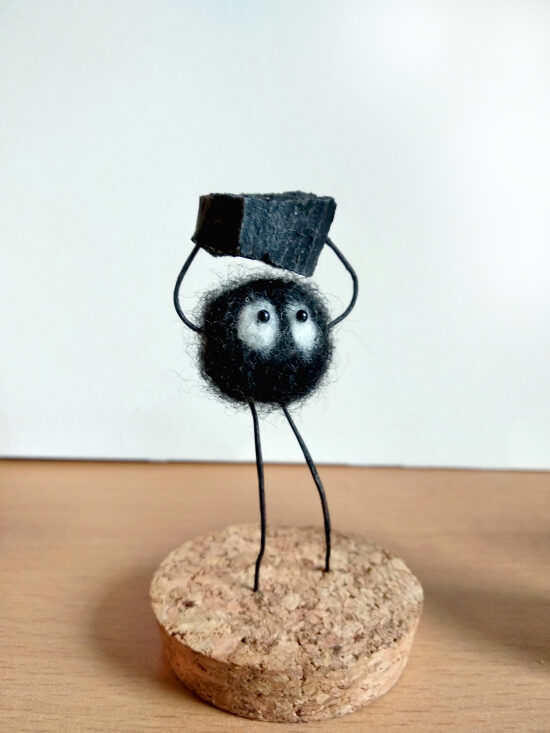Susuwatari en laine feutrée